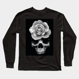 Skull & Rose Long Sleeve T-Shirt